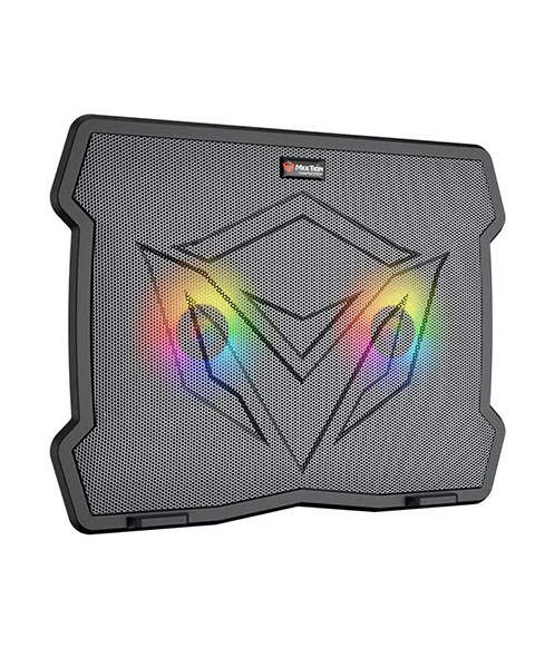  MEETION CP2020 Cooler Pad Quiet Adjustable RGB Gaming Laptop Cooling Pad