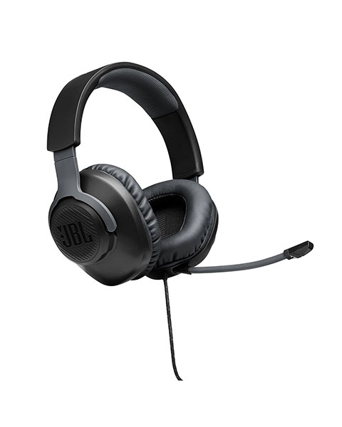 JBL Quantum 100 Wired Over Ear Gaming Headphones