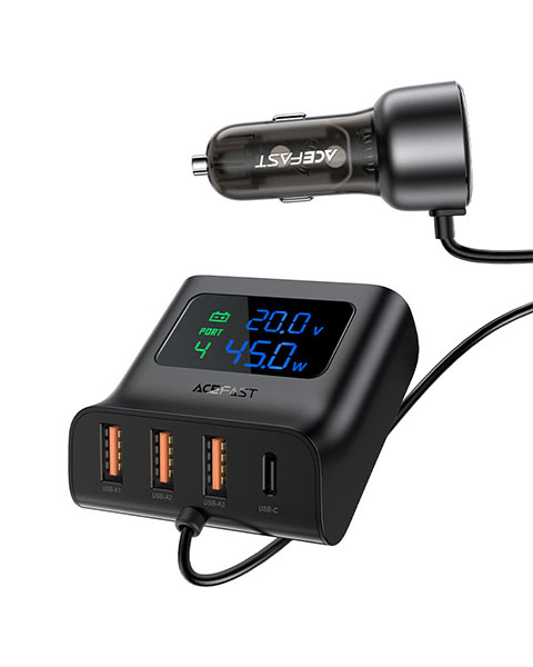 Acefast B11 Fast Charge Car HUB Charger