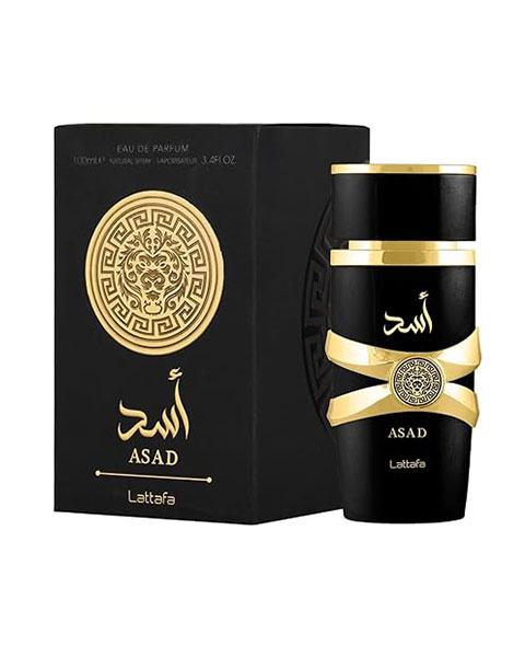  Lattafa Perfumes Asad for Unisex Eau de Parfum Spray