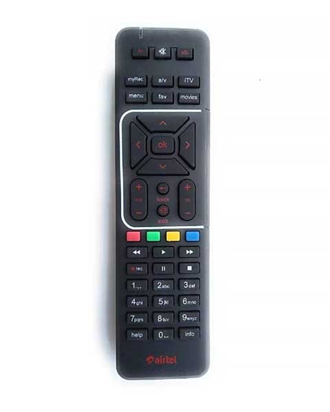  Airtel Receiver Remote Control