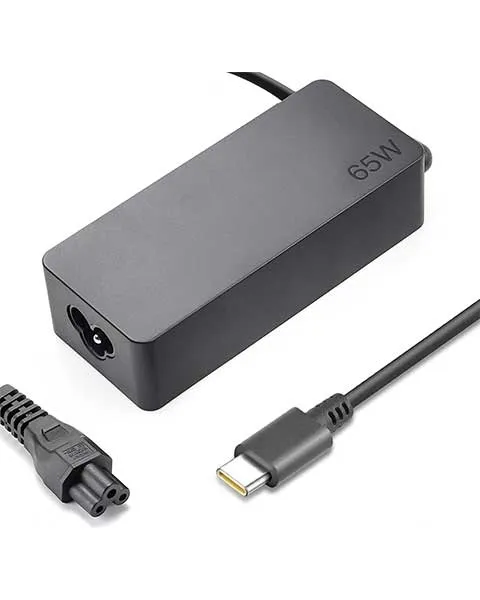Lenovo Laptop Charger 20V 3.25A Type-C Charging Pin 3 pin Power Cable