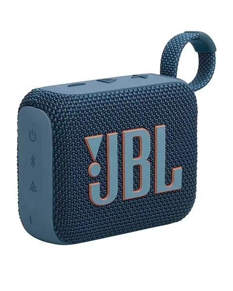  JBL Go 4-Ultra-Portable Waterproof and Bluetooth Speaker (Blue)