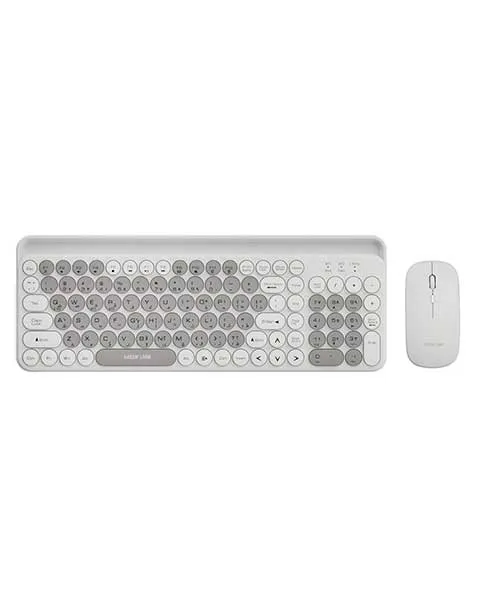 Green Lion Wireless Duo Mouse And Keyboard-Grey