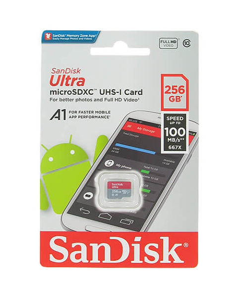 SanDisk Ultra microSDXC Card 256GB