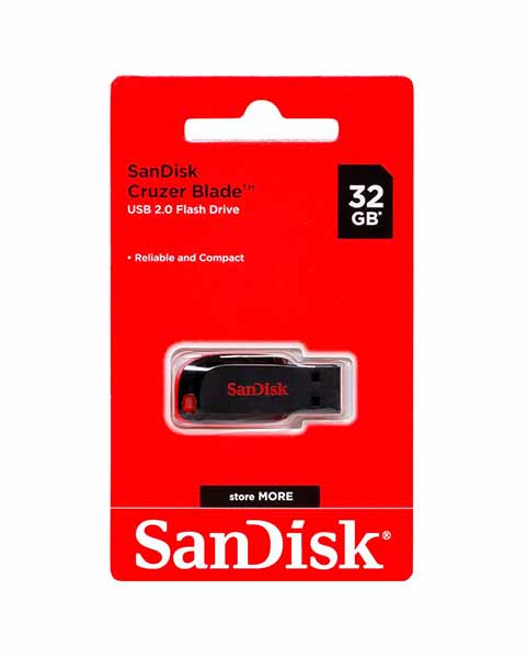  Sandisk Flash Drive 32GB USB