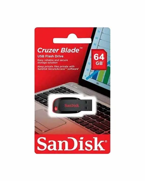  Sandisk Flash Drive 64GB USB