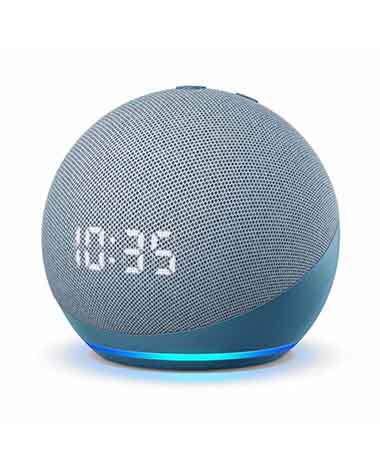 Amazon Echo Dot 4rd Gen With Clock