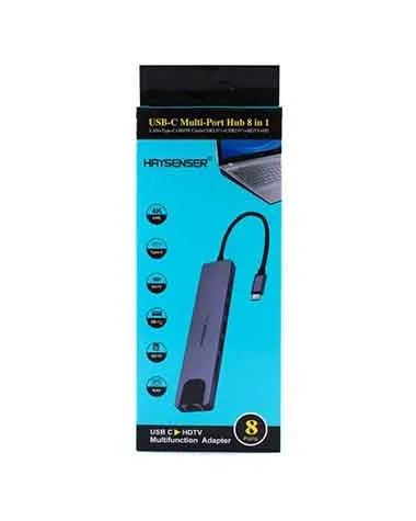 Haysenser USB- C Multiport HUB 8 in 1