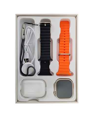 Haino Teko GP-8 Ultra Smart watch + Airpods Valued Combo Pro