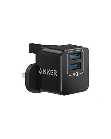 Anker Power Port Mini 12W Dual Port USB Charger
