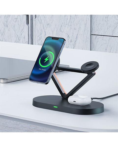 Acefast E9 Fast Wireless Charger Desktop Holder 3-in-1