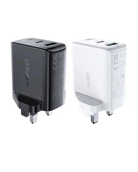  Acefast A24 Fast Charge Wall Charger GaN PD30W-White