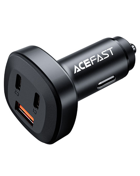 Acefast B3 Fast Charge Car Charger 66W (2xUSB-C+1xUSB-A)