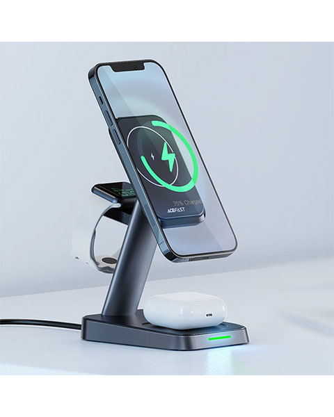 Acefast E3 Fast Wireless Charger Desktop Holder 3-in-1