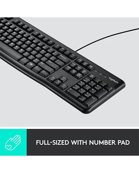 Logitech MK120 Wired Keyboard and Mouse Combo