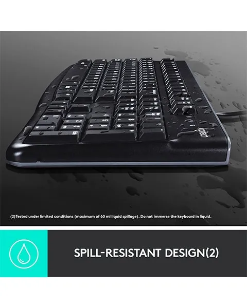 Logitech MK120 Wired Keyboard and Mouse Combo
