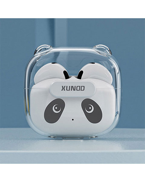 XUNDD X15 GT-05 Cute Panda Bluetooth Earphone Half In-Ear Wireless Headset TWS