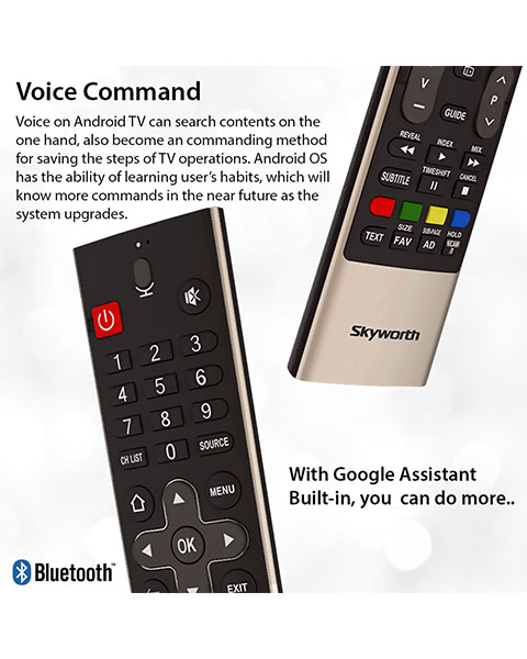 Skyworth Android Smart TV Remote