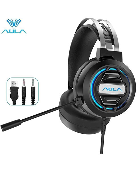 Online Shopping Qatar | Buy Aula S603 Small Wired Gaming Headset at NetplusQatar.com