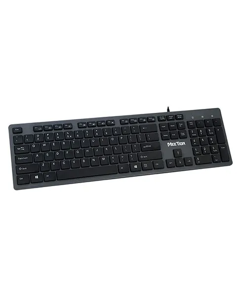 Meetion MT-K841 USB Wired Ultrathin Keyboard-Black