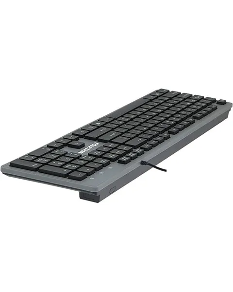 Meetion MT-K841 USB Wired Ultrathin Keyboard-Black