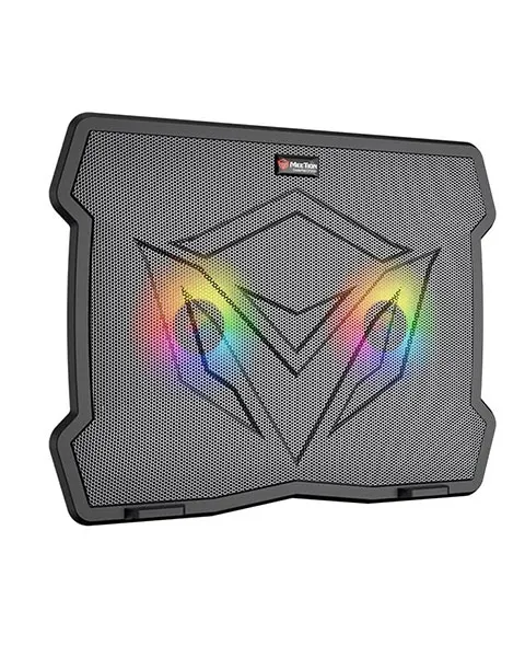 MEETIONCP2020CoolerPadQuietAdjustableRGBGamingLaptopCoolingPad