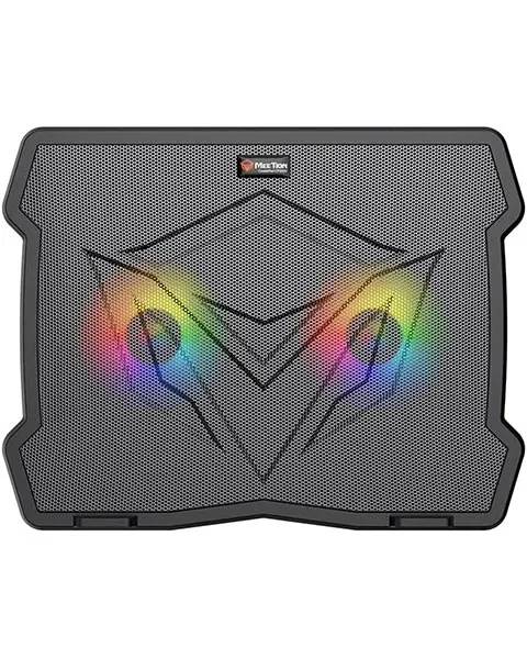 MEETIONCP2020CoolerPadQuietAdjustableRGBGamingLaptopCoolingPad