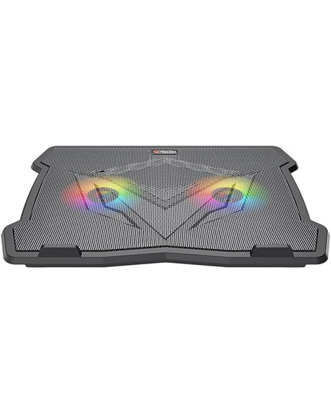 MEETION CP2020 Cooler Pad Quiet Adjustable RGB Gaming Laptop Cooling Pad