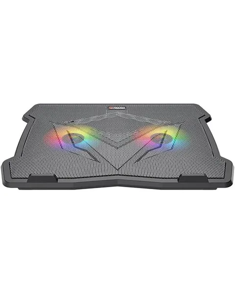 MEETION CP2020 Cooler Pad Quiet Adjustable RGB Gaming Laptop Cooling Pad