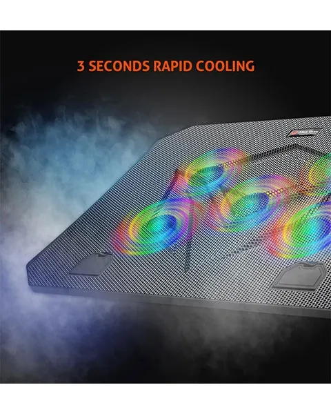 MeetionCP3030GamingLaptopCoolingPadDualUSBPorts