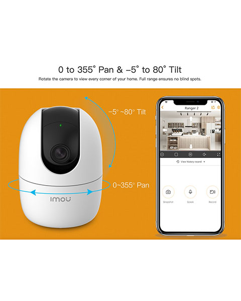 IMOU Ranger 2 Smart Security Camera 2MP 1080P Resolution IPCA22EPG