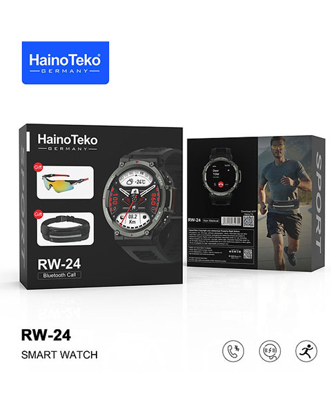 Haino Teko Germany RW-24 High-Quality Bluetooth Calling HD SPORTS Smartwatch