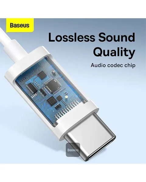 Baseus Encok C17 Type-C lateral in-ear Wired Earphone White