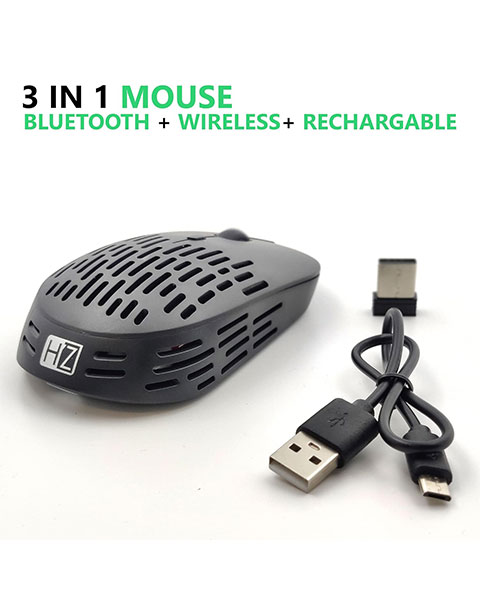 Online Shopping Qatar | Buy HEATZ ZM06 Wireless Bluetooth Rechargeable Mouse at NetplusQatar.com