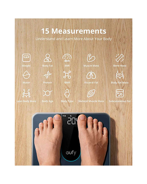 Eufy Anker P2 Smart Body Scale with Bluetooth
