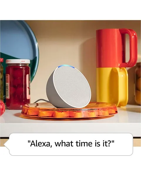 Amazon Echo Pop Bluetooth smart speaker with Alexa