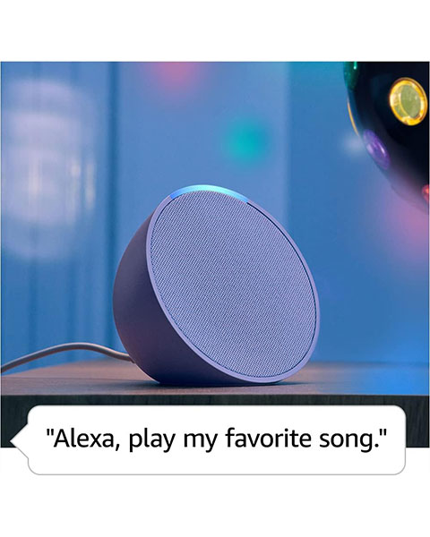 Amazon Echo Pop Bluetooth smart speaker with Alexa
