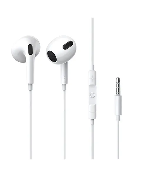 Baseus Encok H17 3.5mm minijack wired headphones white