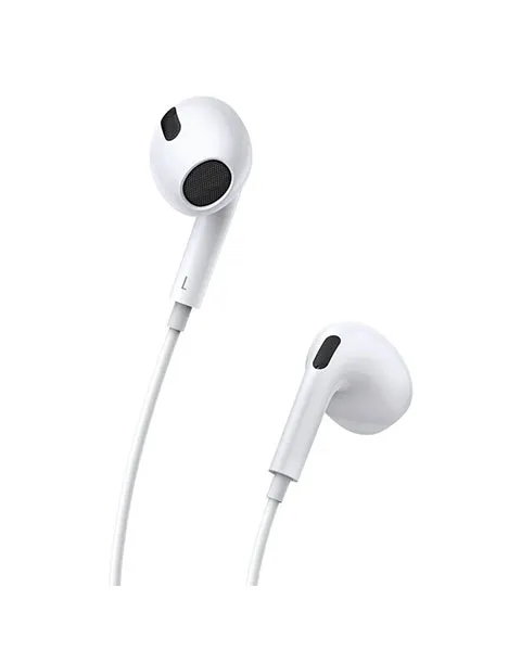 Baseus Encok H17 3.5mm minijack wired headphones white