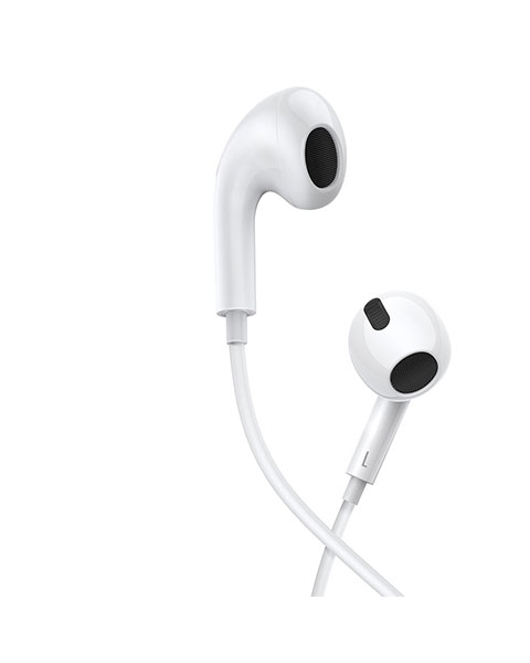 Baseus Encok H17 3.5mm minijack wired headphones white