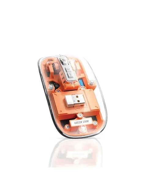 Green Lion Transparent Mouse GL113