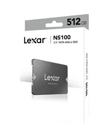Lexar NS100 512GB 2.5 Inch SATA SSD