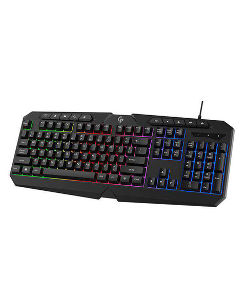  Porodo 5 in 1 Ultimate Gaming Kit with Rainbow Effect