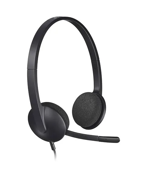 Logitech USB Headset H340 Stereo Windows and Mac Black