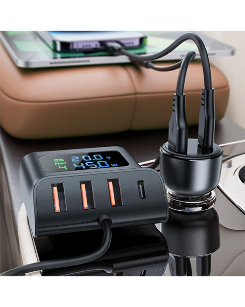  Acefast B11 Fast Charge Car HUB Charger