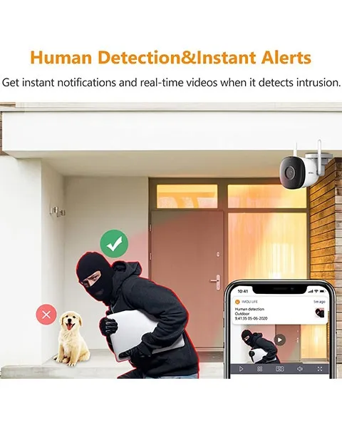 IMOUBullet2C4MPSecurityCameraNightVision