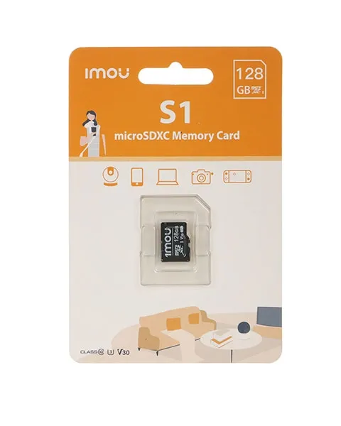 Imou 128GB Micro SD Memory Card, Class 10