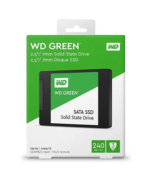 Western Digital 240GB Green SATA III 2.5 Inch Internal SSD Drive