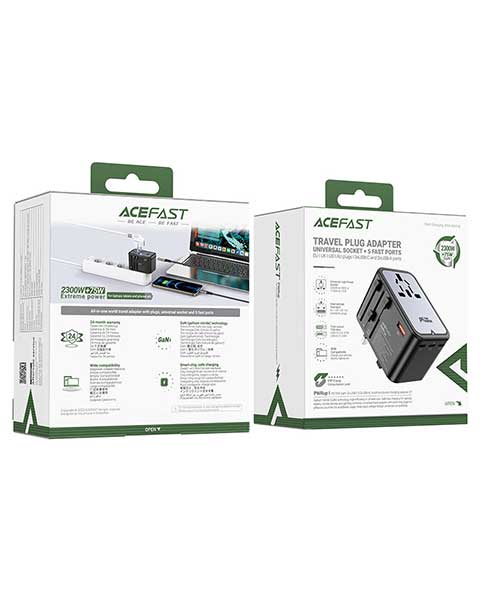 Acefast Z1 Charging Adapter 2300W + PD75W GaN